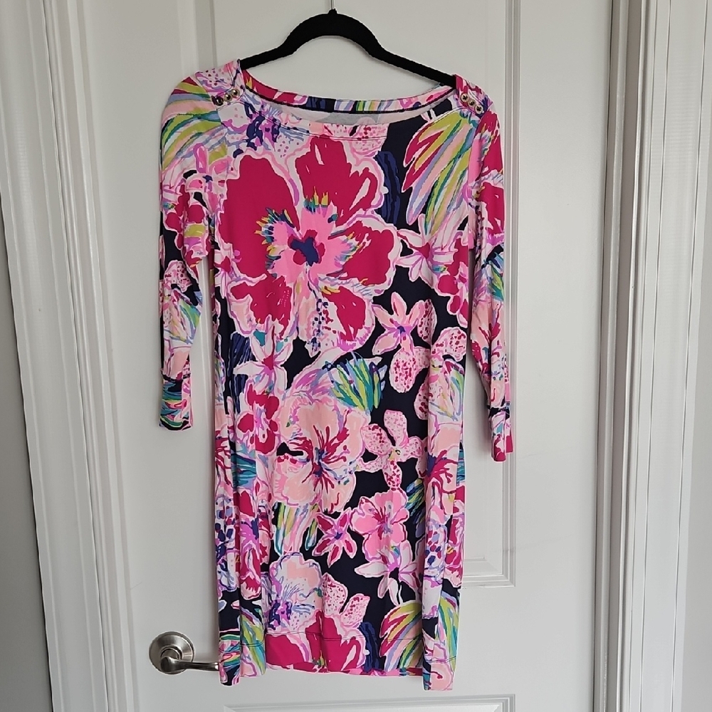 Lilly Pulitzer UPF 50+ Sophie Dress In Tipping Point